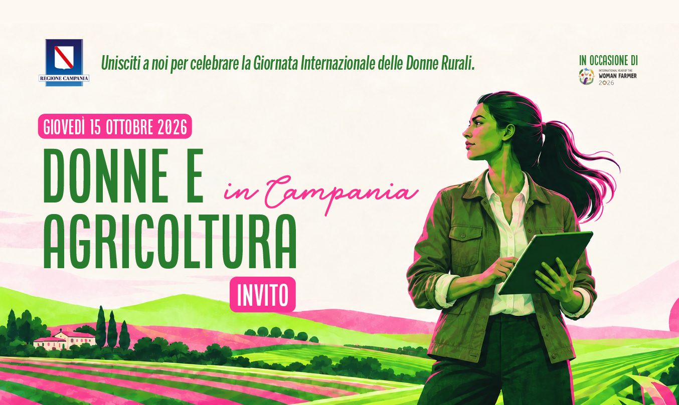 Donne e Agricoltura in Campania — Giovedì 15 ottobre 2026